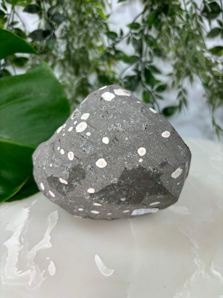 Achterkant van de heulandiet geode 4