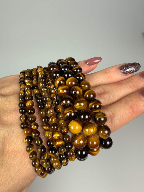 Armband tijgeroog - 4 mm