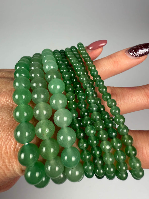 Armband groene aventurijn - 4 mm